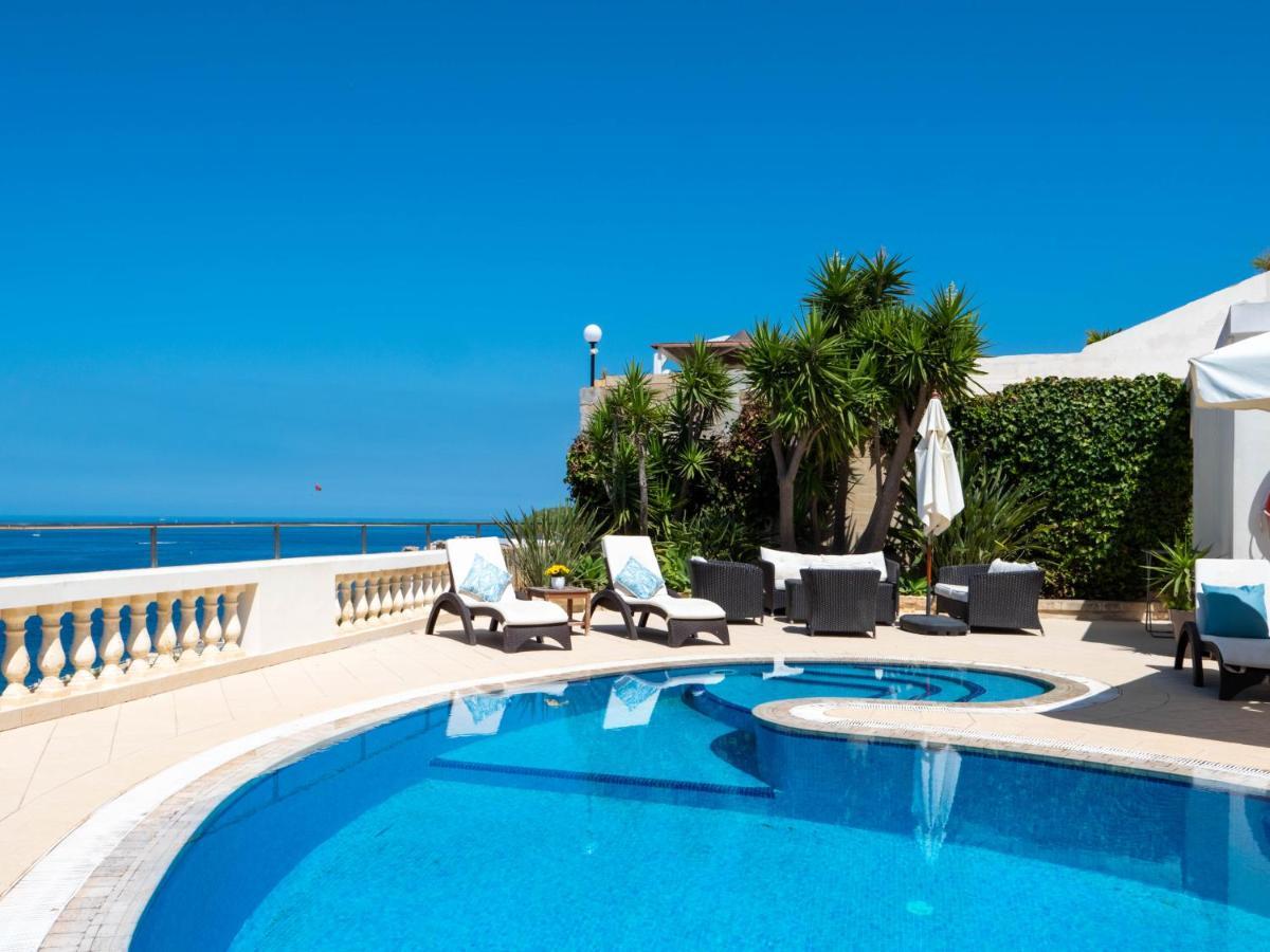 Villa Palma - Sunset Sea Views With Pool, Jacuzzi, Sauna And Games Room Меллиеха Экстерьер фото