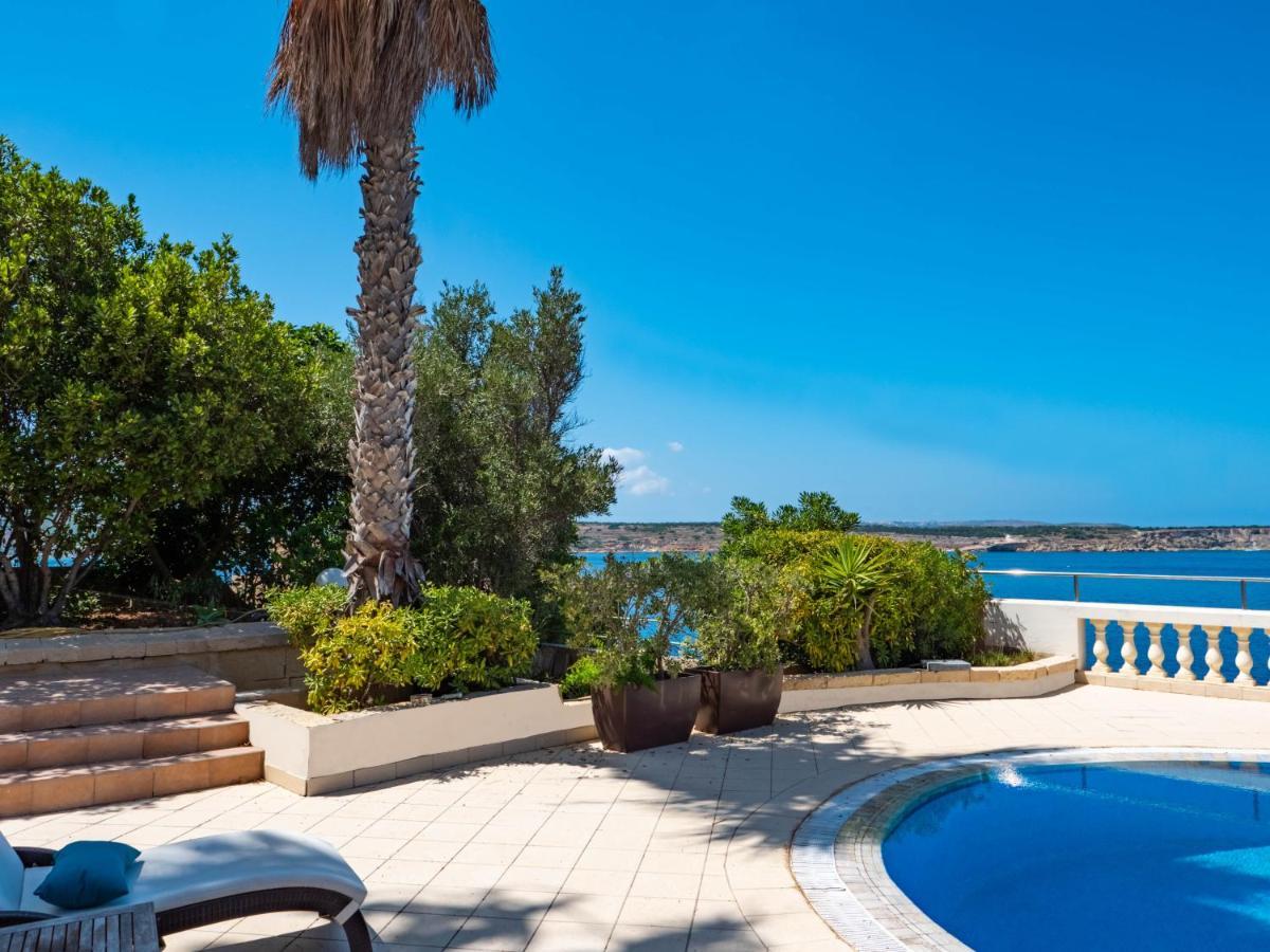Villa Palma - Sunset Sea Views With Pool, Jacuzzi, Sauna And Games Room Меллиеха Экстерьер фото