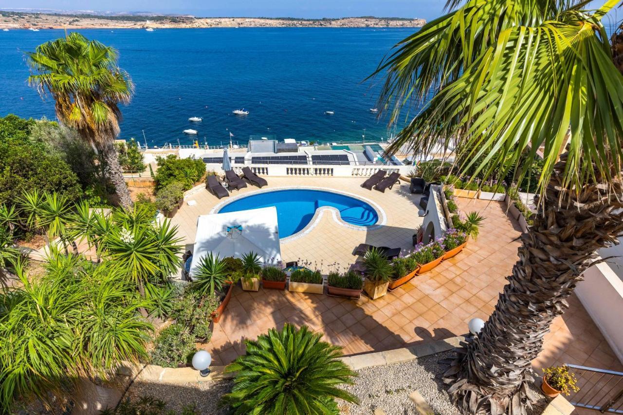Villa Palma - Sunset Sea Views With Pool, Jacuzzi, Sauna And Games Room Меллиеха Экстерьер фото